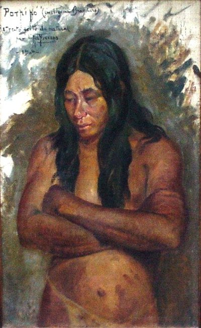 Cabeza de un indio de Antonio Parreiras